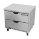 Beverage Air WTFD36AHC-2-FLT 36" 1-Section Worktop Freezer w/ 2 Drawers, 8.7 cu. ft. 2 image