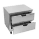 Beverage Air WTFD36AHC-2-FLT 36" 1-Section Worktop Freezer w/ 2 Drawers, 8.7 cu. ft. 3 image