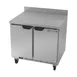 Beverage Air WTR36AHC-FIP 36" 2-Section Worktop Refrigerator w/ 2 Doors, 8.5 cu. ft. 2 image