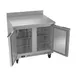Beverage Air WTR36AHC-FIP 36" 2-Section Worktop Refrigerator w/ 2 Doors, 8.5 cu. ft. 3 image