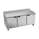 Beverage Air WTR72AHC 72" 3-Section Worktop Refrigerator w/ 3 Doors, 17.88 cu. ft. 1 image