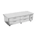 Beverage-Air WTRCS72HC-76 76" 4 Drawers Refrigerated Chef Base w/ Marine Edge, 14.5 cu. ft. 1 image