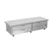 Beverage-Air WTRCS84HC-89 89" 4 Drawers Refrigerated Chef Base w/ Marine Edge, 17.5 cu. ft. 1 image