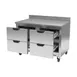 Beverage Air WTRD48AHC-4 48" 2-Section Worktop Refrigerator w/ 4 Drawers, 11.82 cu. ft. 4 image