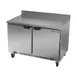Beverage Air WTRF48AHC-1-SA-A 48" Dual Temp Worktop Freezer/Refrigerator, 2 Doors, 10.6 cu. ft. 2 image