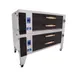 Bakers Pride Y-602-DSP 78" Gas Double Deck Pizza Oven  1 image