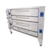 Bakers Pride Y-602 78" Gas Double Deck Pizza Oven  2 image